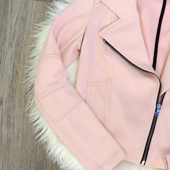 Express Moto Pink Jacket - Picture 3 of 13